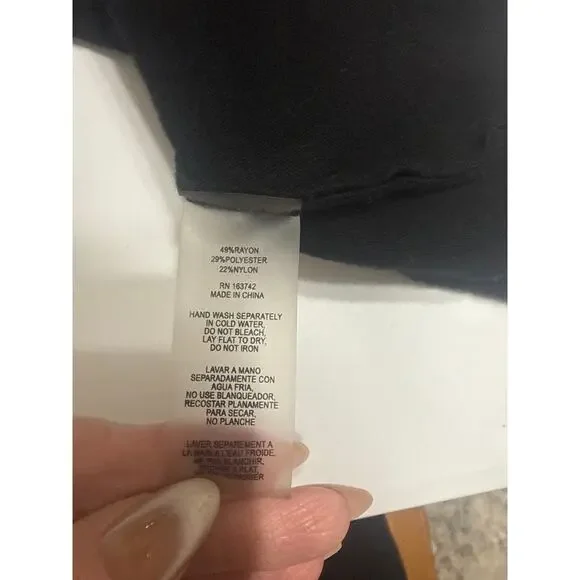 Aaeda Felted Floral Dolman Sleeve Sweater Embroidered Size Large Whimsical - Picture 8 of 12